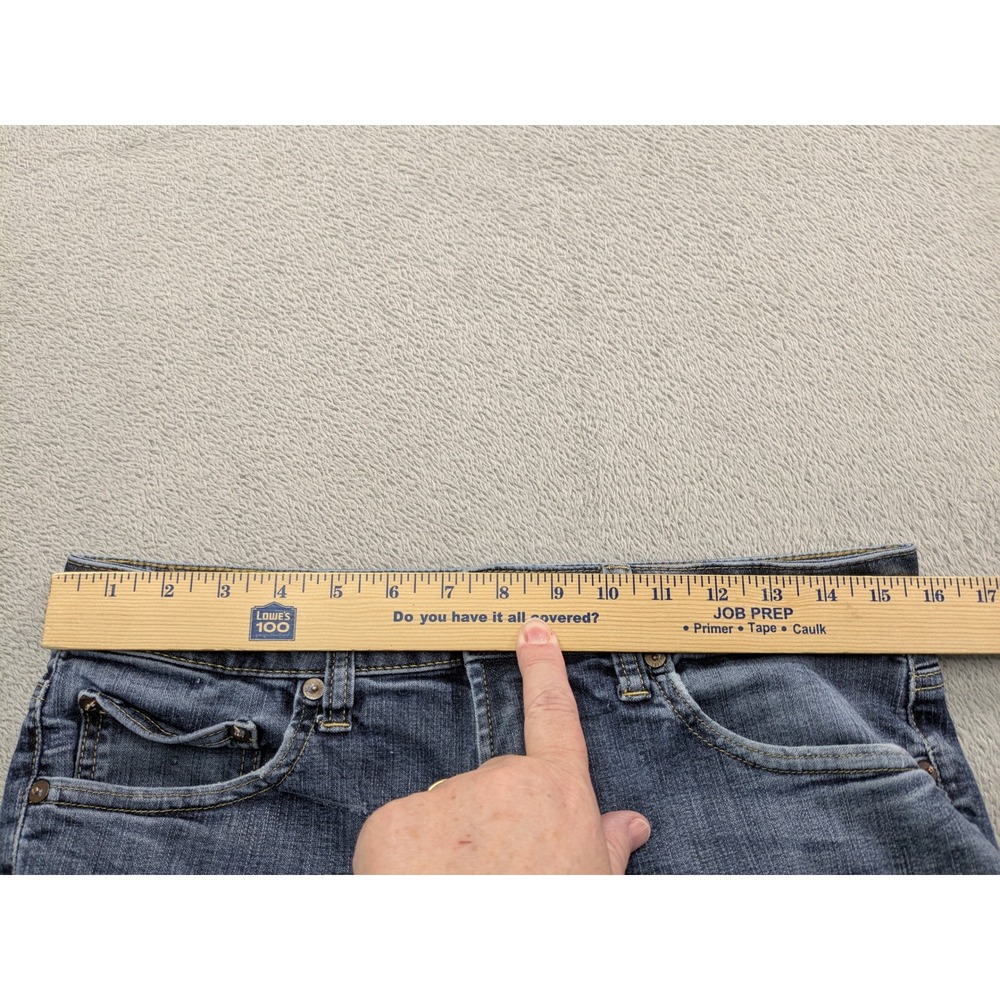 American Eagle Mens Original Straight Extreme Flex Jeans Blue 32x34 Medium Wash - Picture 7 of 13